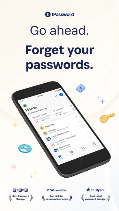 1Password: Password Manager — iPhone screenshots 1