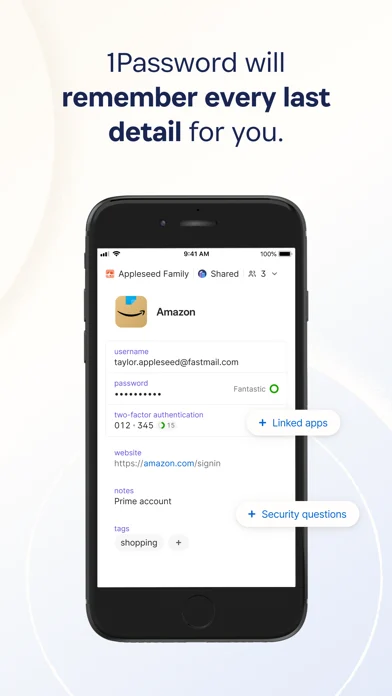 1Password: Password Manager — iPhone screenshots 2