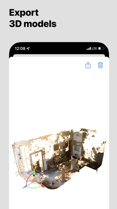 3D LiDAR Scanner & Model Maker — iPhone screenshots 2