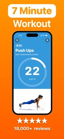 7 Minute Workout — iPhone スクリーンショット 1