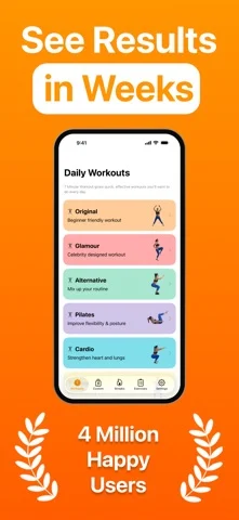 7 Minute Workout — iPhone 截图 2