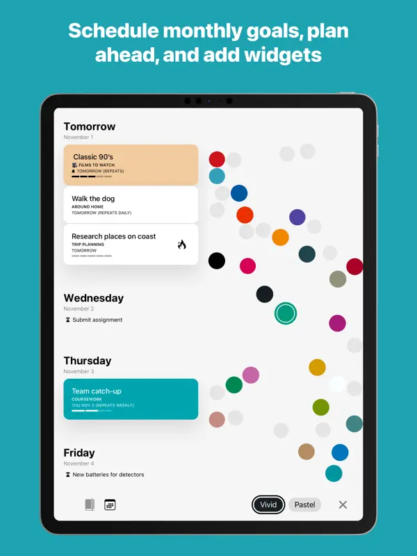 Actions — iPad screenshots 4