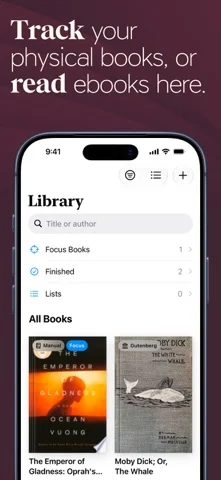 Actually Read: Focus Reader — iPhone screenshots 2