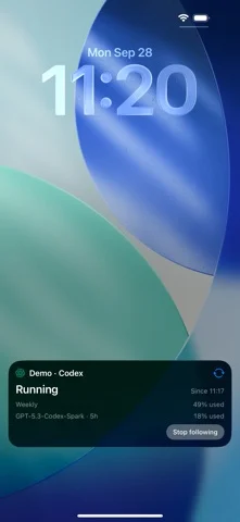 Agent HUD — iPhone スクリーンショット 2