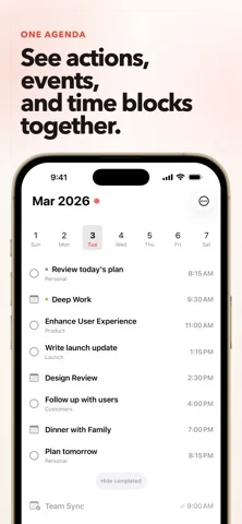 Aida Simple Fast Daily Planner — iPhone screenshots 1