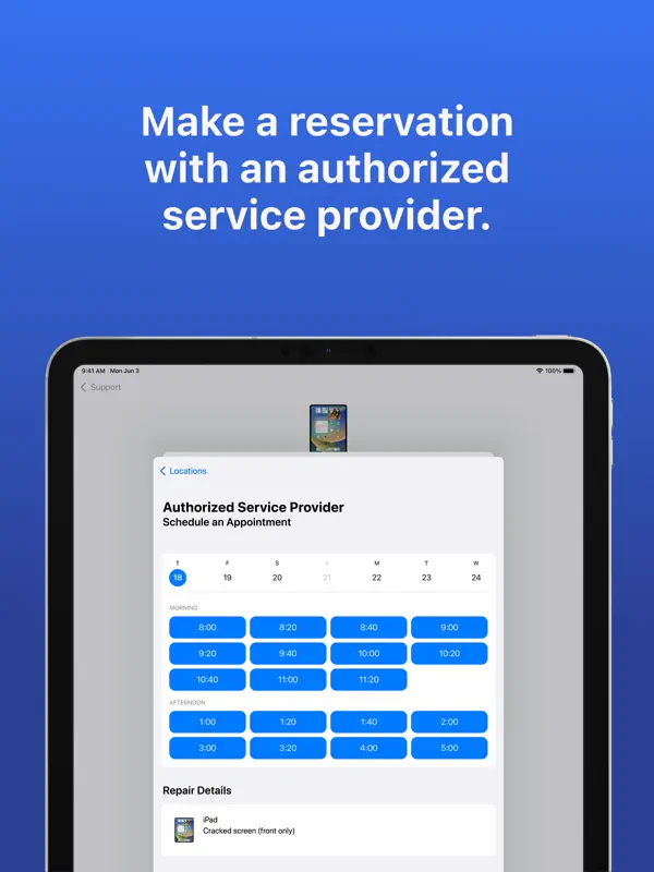 Apple Support — iPad スクリーンショット 3