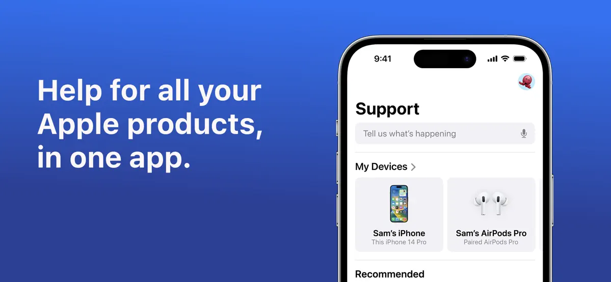 Apple Support — iPhone screenshots 1