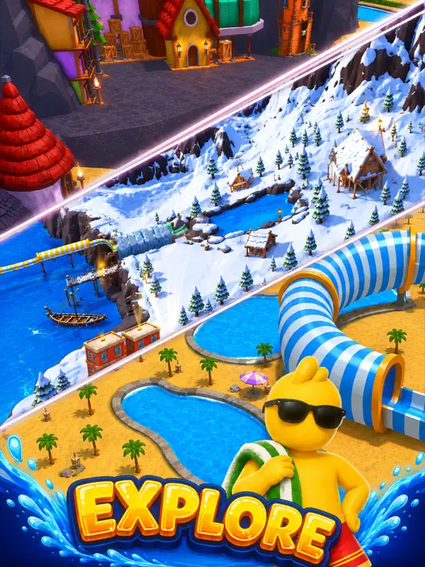 Aquapark.io — iPad 스크린샷 4