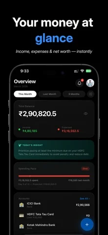 Artha Link : Money Manager — iPhone 스크린샷 1