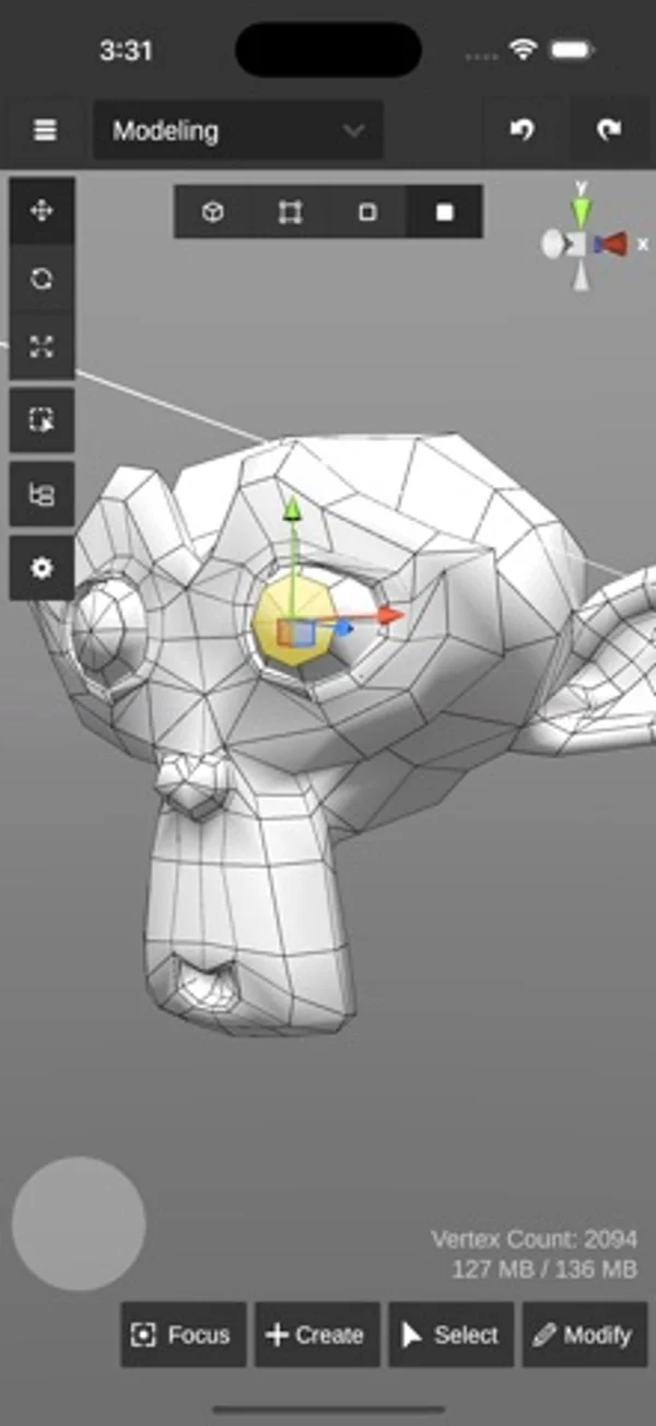ArtiMesh: 3D Modeling — iPhone screenshots 1