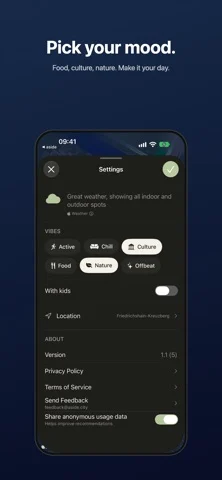 aside · Berlin — iPhone スクリーンショット 2