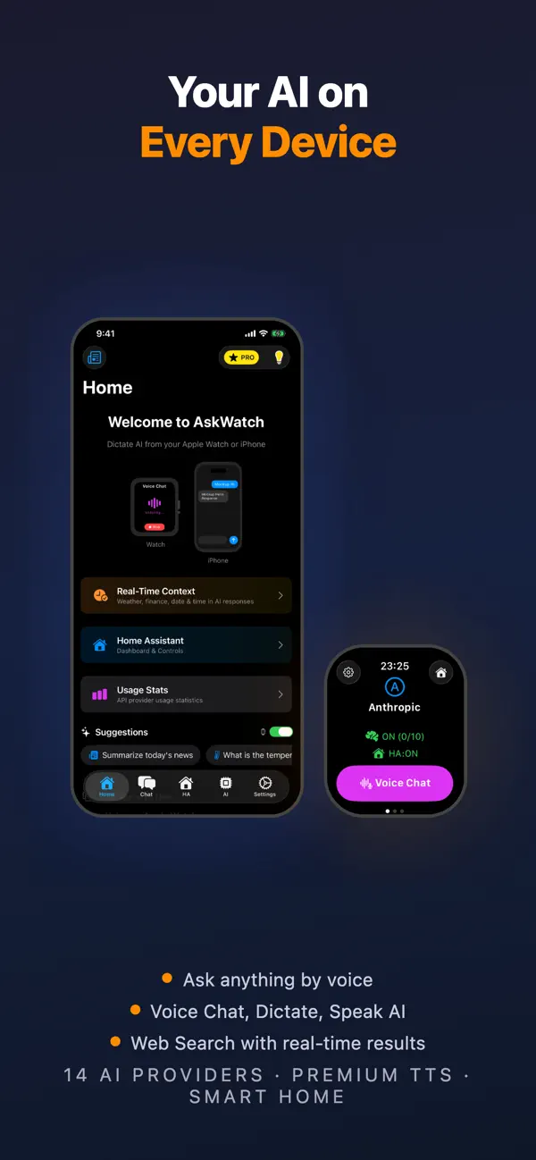 Ask Watch AI — iPhone スクリーンショット 1