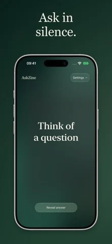 AskZine — iPhone screenshots 1