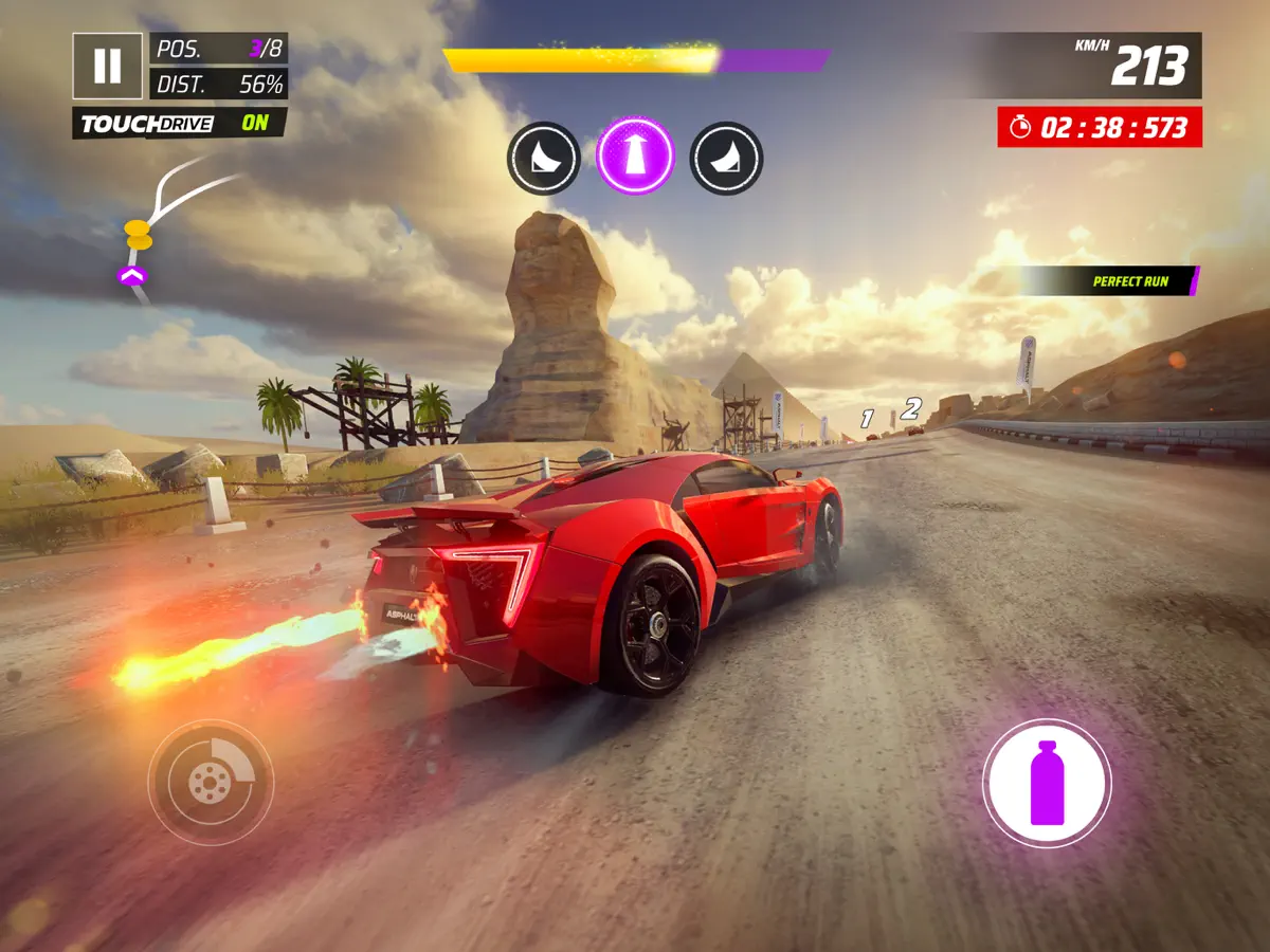 Asphalt Legends — iPad screenshots 1