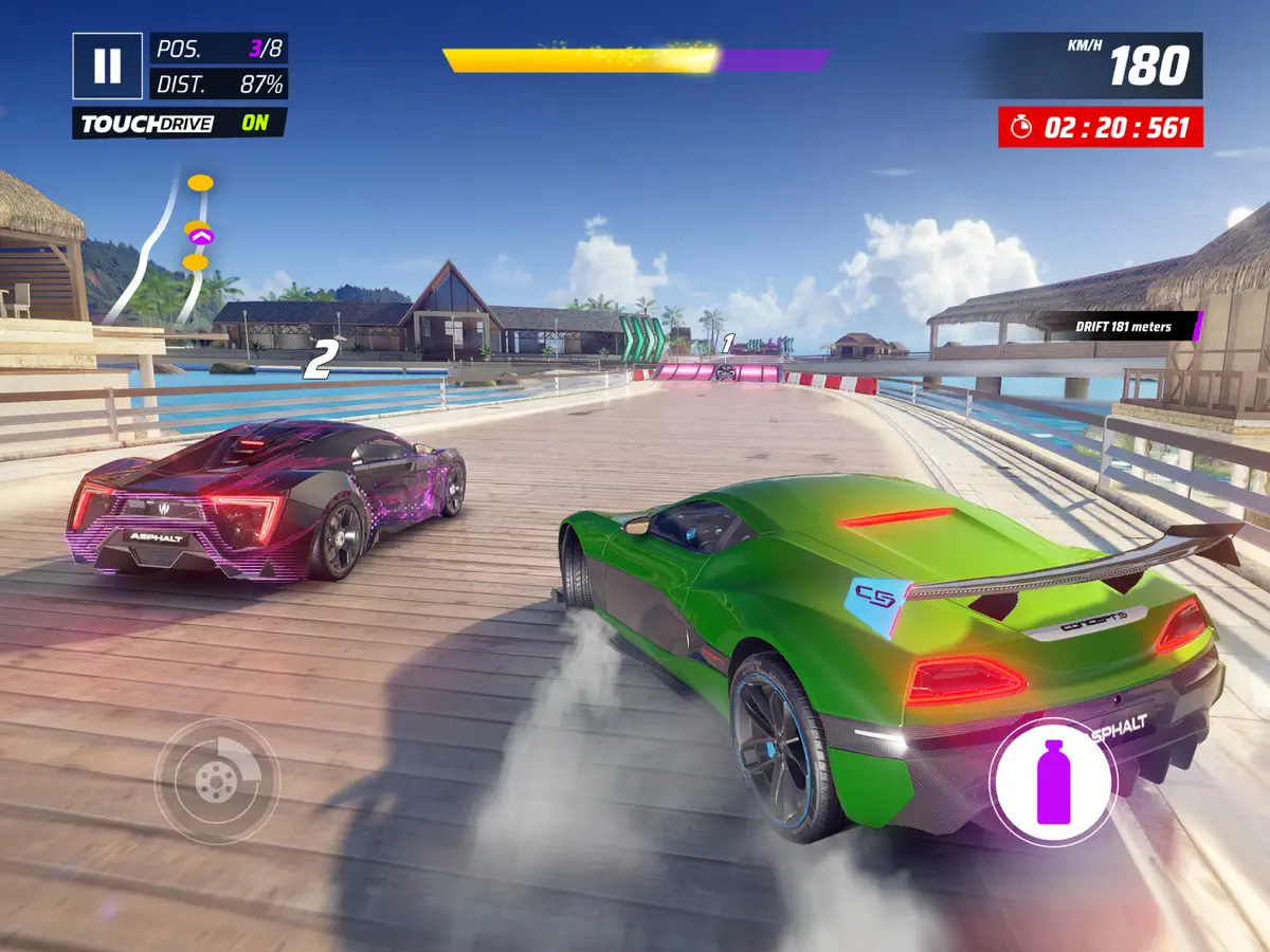 Asphalt Legends — iPad スクリーンショット 2