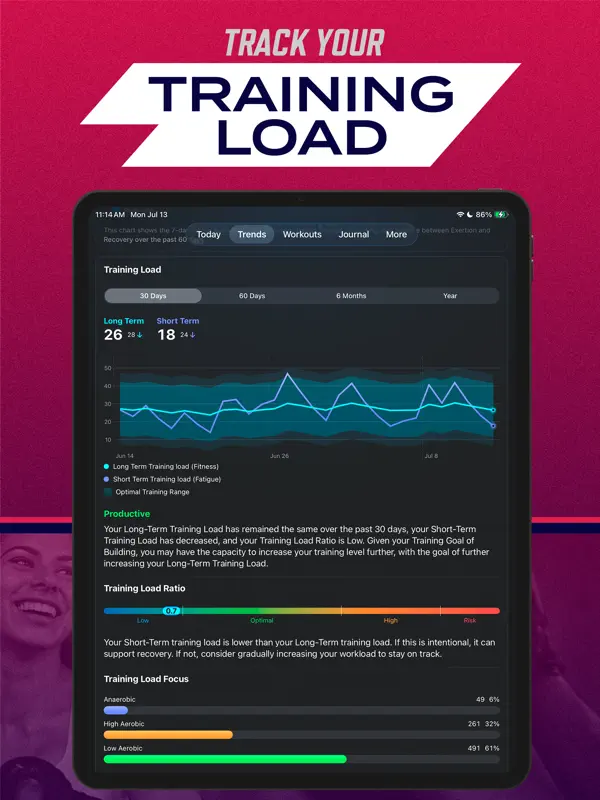 Athlytic — iPad 截图 7