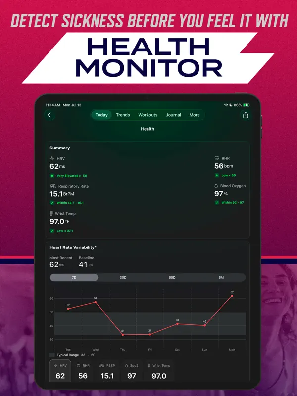 Athlytic — iPad screenshots 9