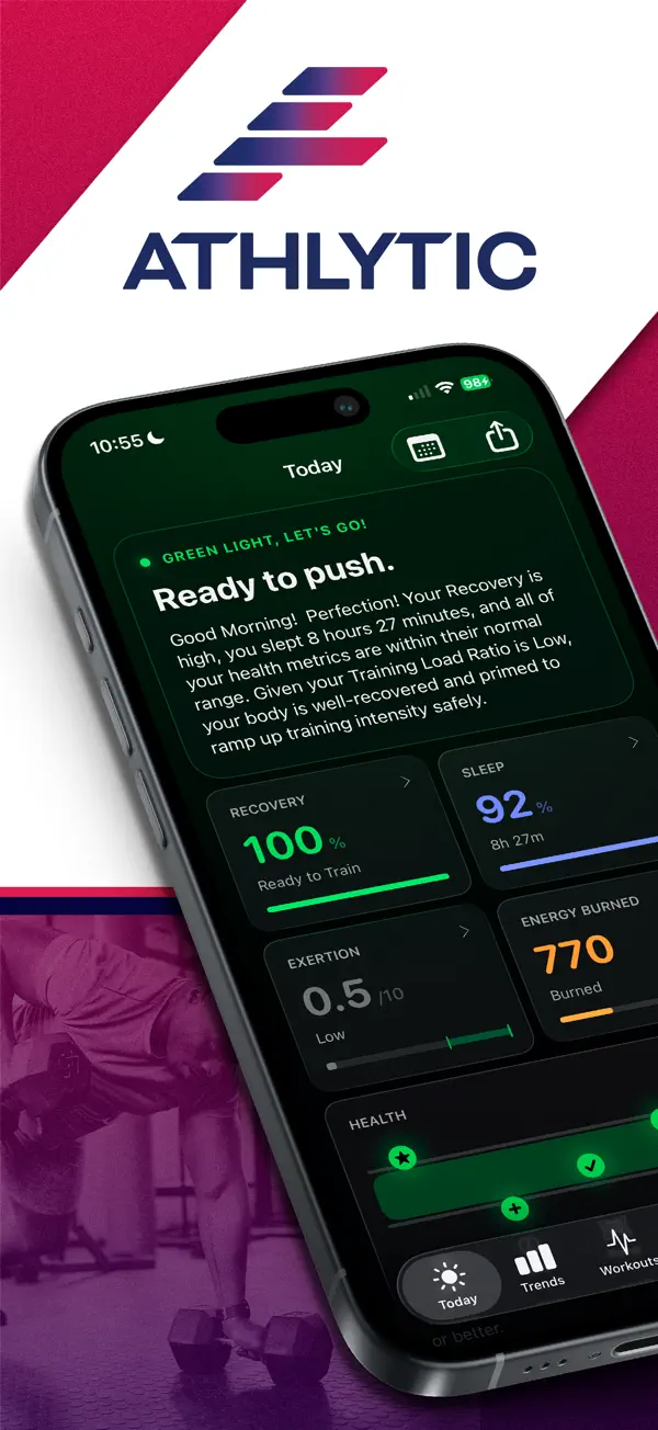 Athlytic — iPhone screenshots 1