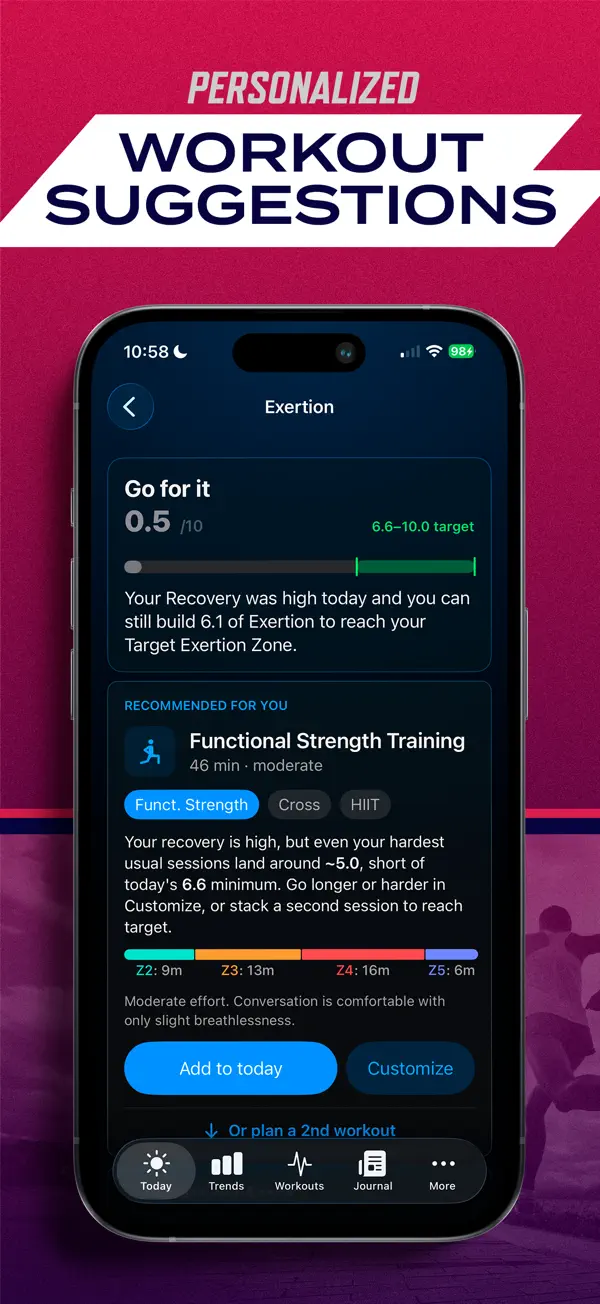 Athlytic — iPhone screenshots 4