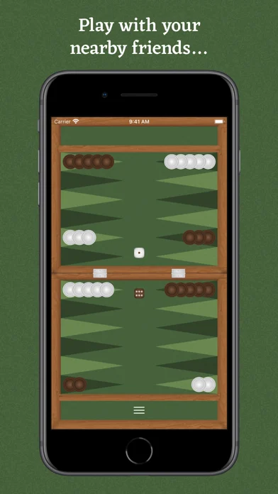 Backgammon with Buddies — iPhone 截图 1
