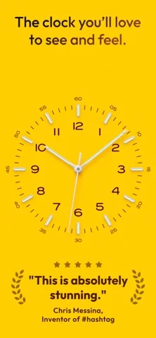 Bauhaus Clock - Analog Clock — iPhone 스크린샷 1