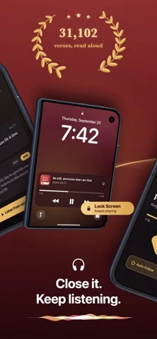 Be Still Bible: Prayer & Audio — iPhone screenshots 2