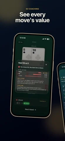 BlackJackal: Blackjack Trainer — iPhone screenshots 2