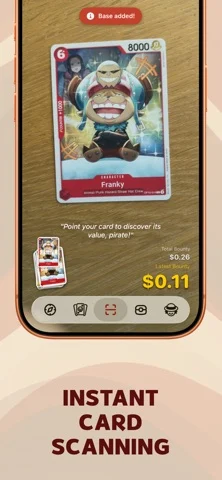 Bounty: OP TCG Scanner — iPhone screenshots 1