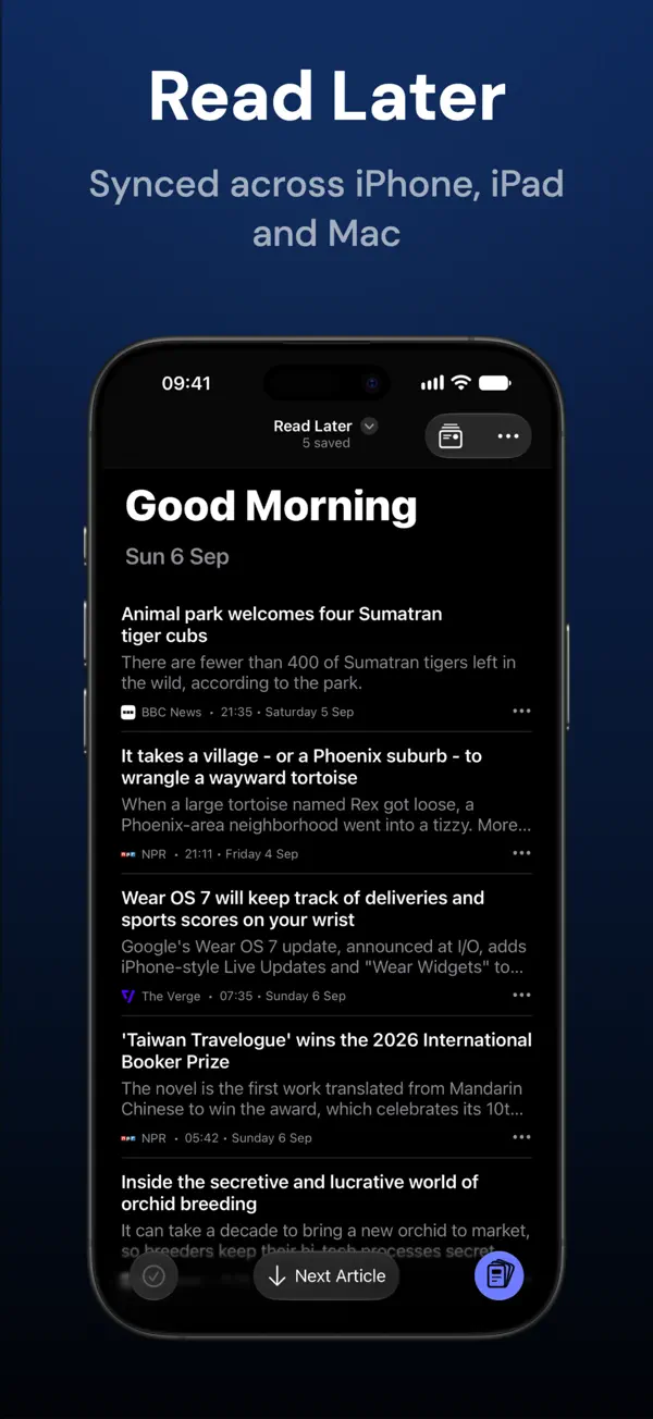 Bulletin — iPhone screenshots 7