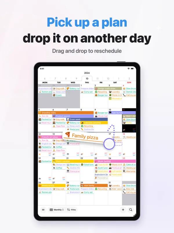 CalCal — iPad screenshots 4