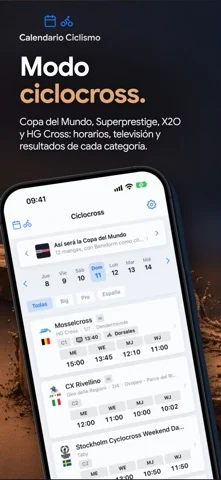 Calendario Ciclismo — iPhone スクリーンショット 1