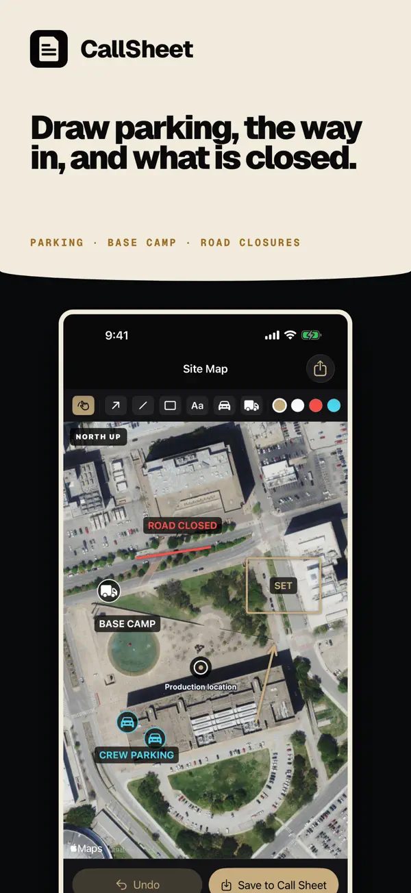 CallSheet: Crew Calls — iPhone スクリーンショット 3