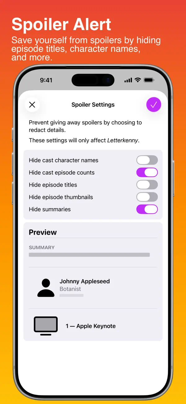 Callsheet: Find Cast & Crew — iPhone screenshots 3