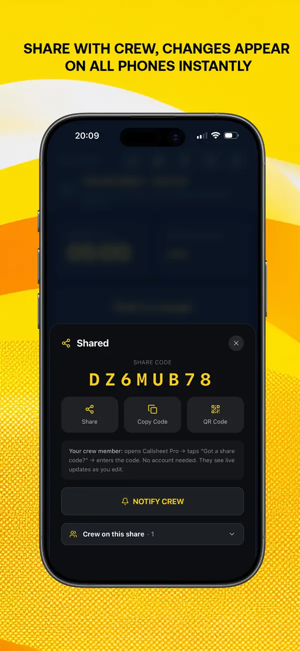 Callsheet Pro — iPhone スクリーンショット 4