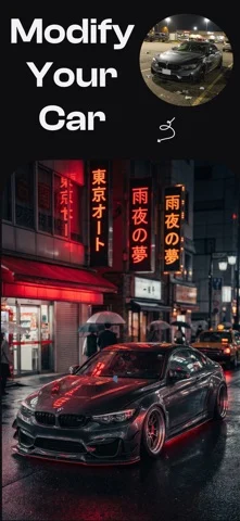 Car Editor: AI Design & Mods — iPhone 스크린샷 1