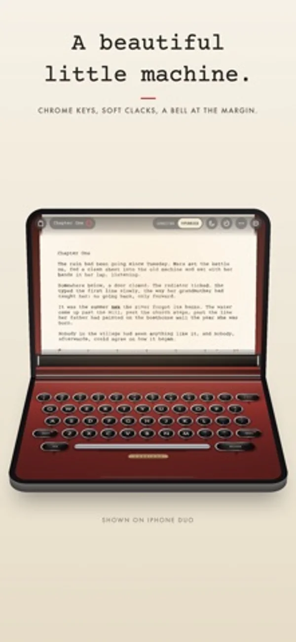 Carriage: Typewriter — iPhone screenshots 2