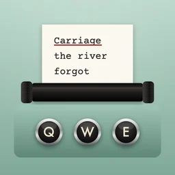 Carriage: Typewriter icon