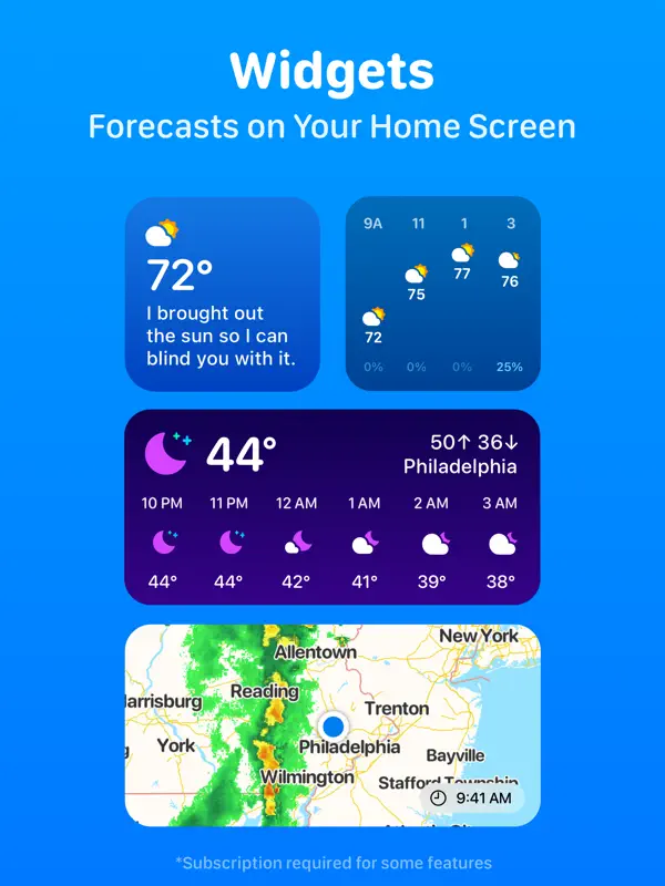 CARROT Weather — iPad 截图 5