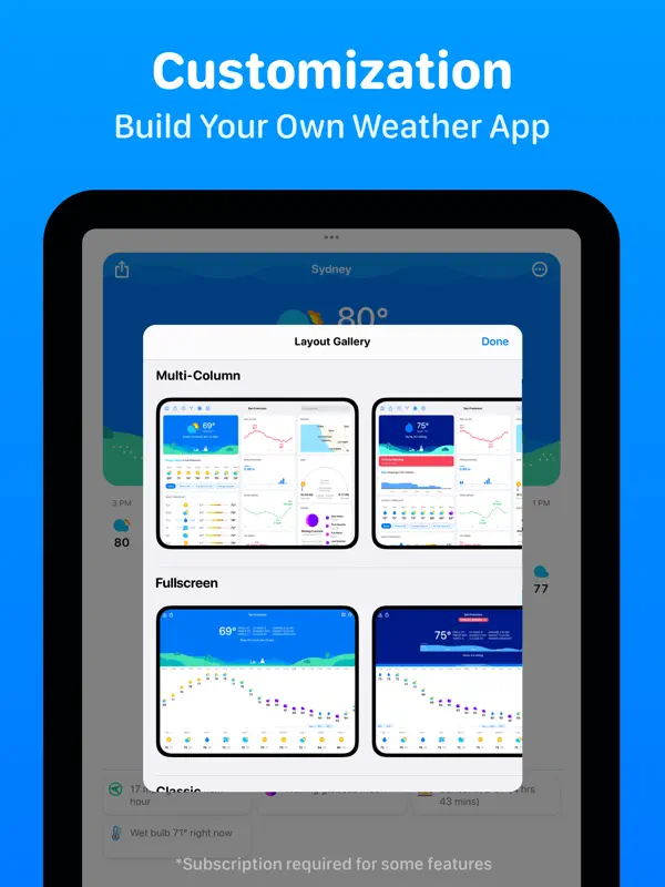 CARROT Weather — iPad screenshots 6