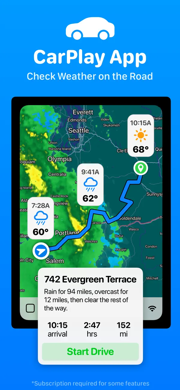 CARROT Weather — iPhone 截图 4