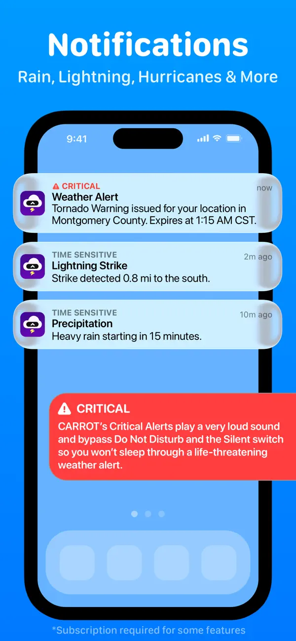 CARROT Weather — iPhone screenshots 5