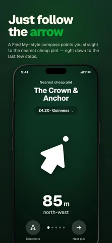 CheapestPint — iPhone screenshots 2