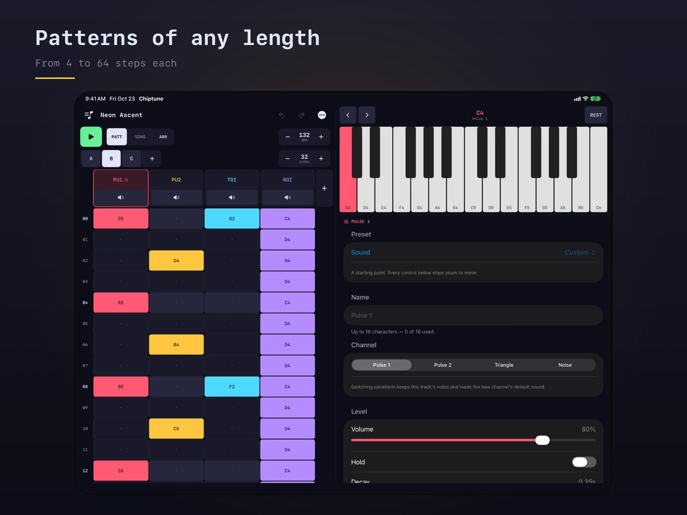 Chiptune — iPad screenshots 4