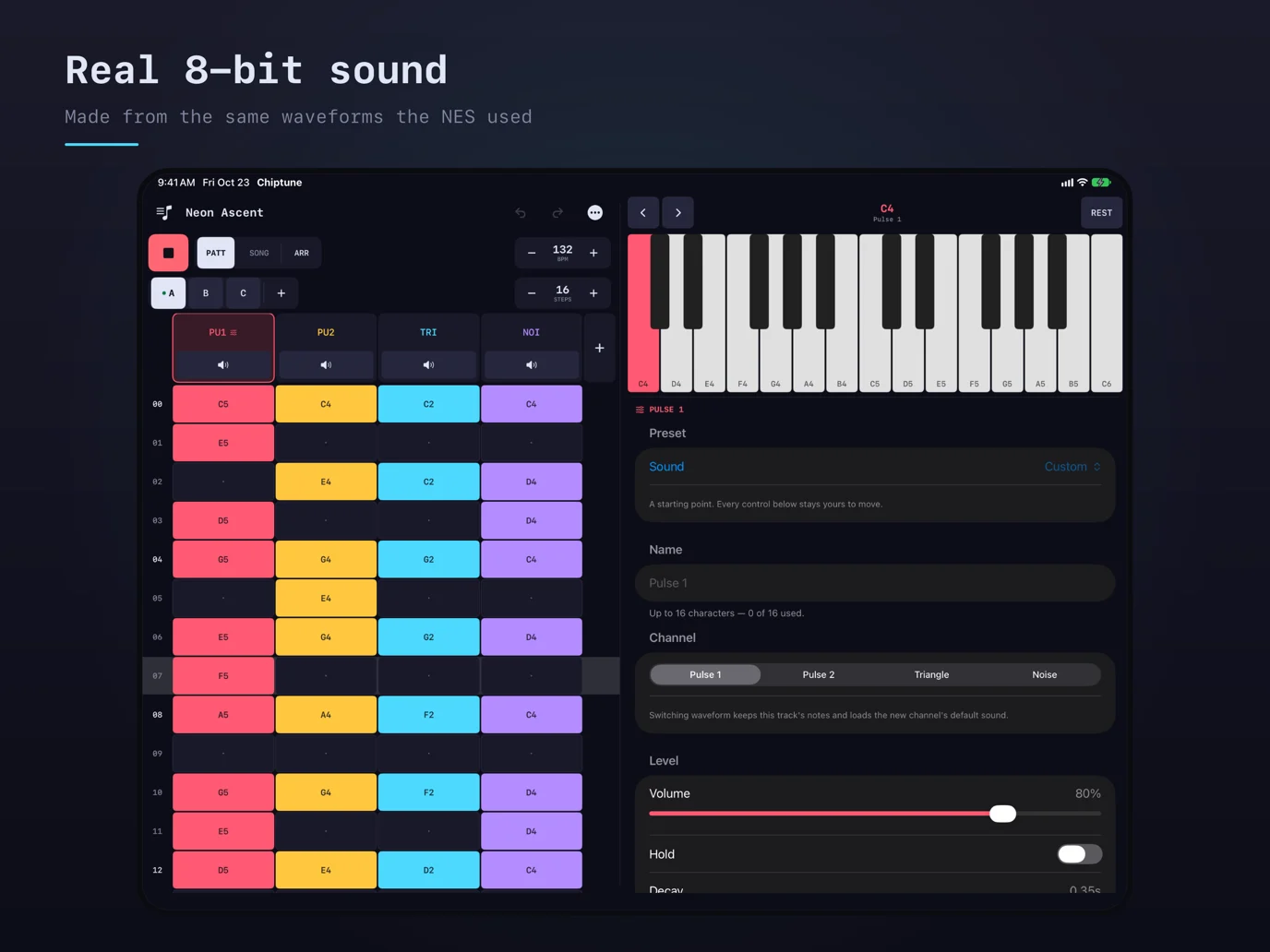 Chiptune — iPad screenshots 2