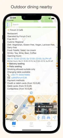 CleanAirNav Outside — iPhone screenshots 1