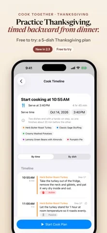 Cleaver Kitchen: Cooking App — iPhone 截图 1