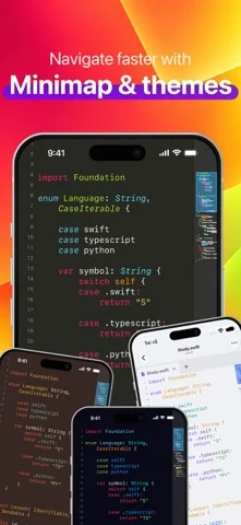 CodeMate: Code Editor & Viewer — iPhone 스크린샷 2