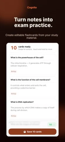 Cognito: Exam Prep & Study — iPhone screenshots 1