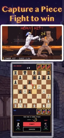 CombatChess — iPhone 스크린샷 1