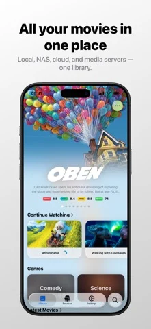 Conflux - Video Player — iPhone screenshots 1